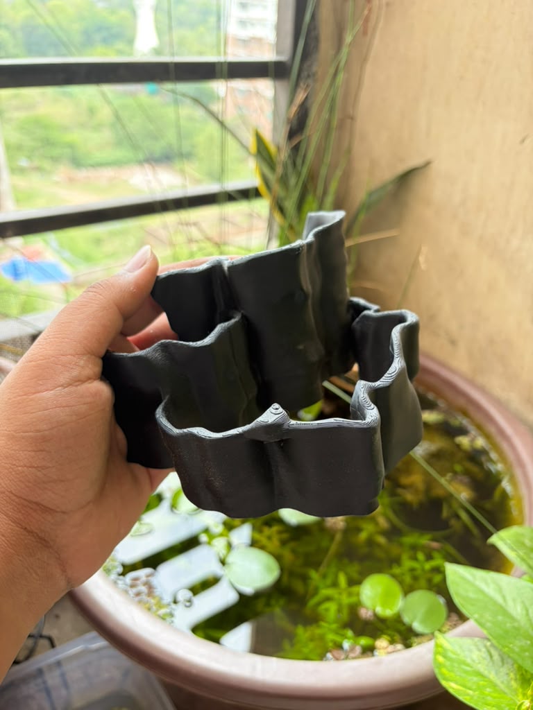 3D printed terrarium planter